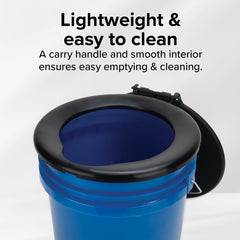 Camco interior smooth surface for fast, hygienic cleaning