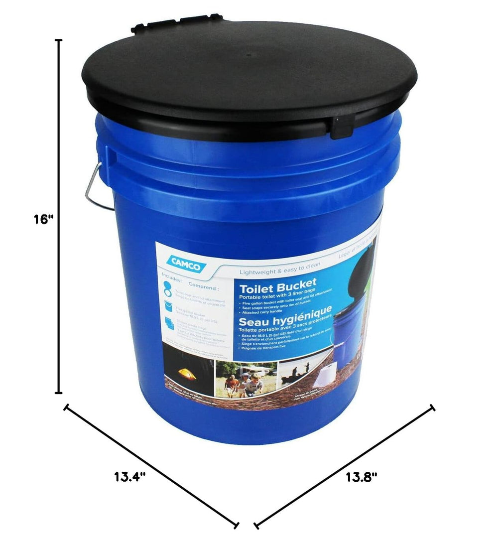 Camco packed inside gear bag for space-saving storage
