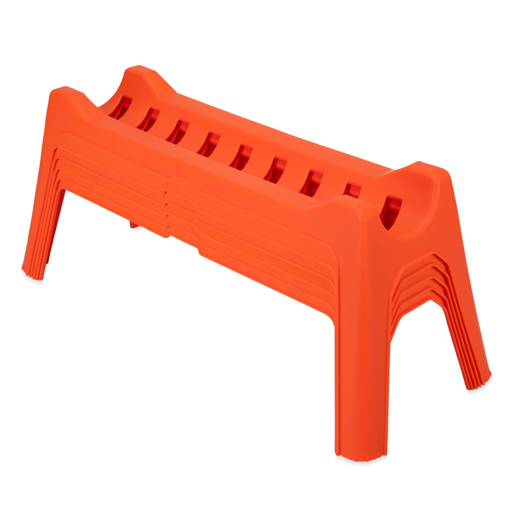 Camco storage box handles and snap lid demonstrating secure carrying and quick access benefit