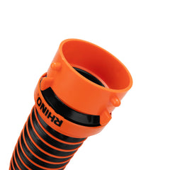 Camco RhinoEXTREME compressed in bumper illustrating compact storage convenience