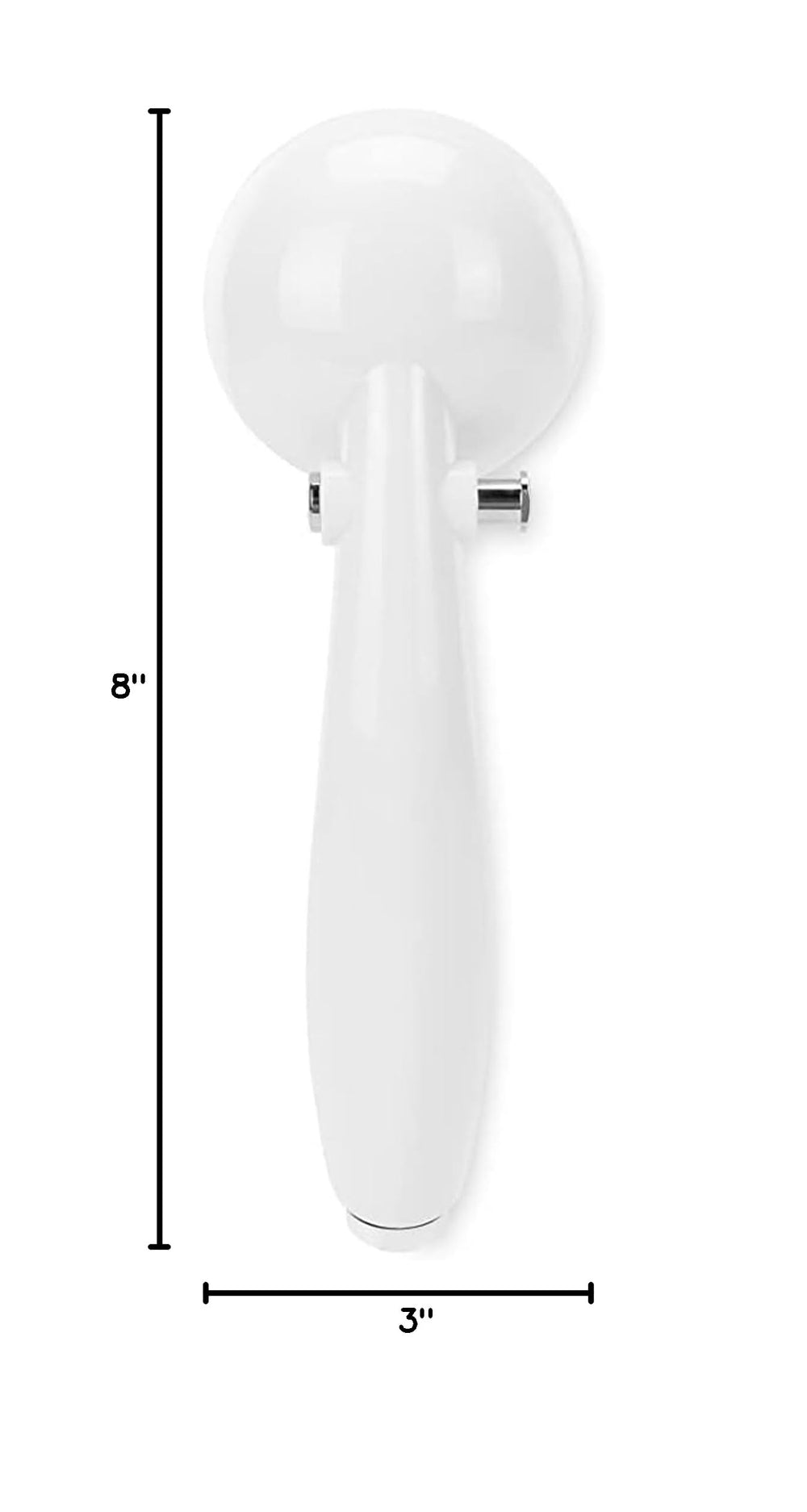 Camco shower head rinsing a dog outdoors showing pet-friendly cleaning benefit