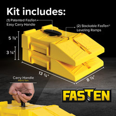 Camco T-handle and twist-lock for easy carrying and storage