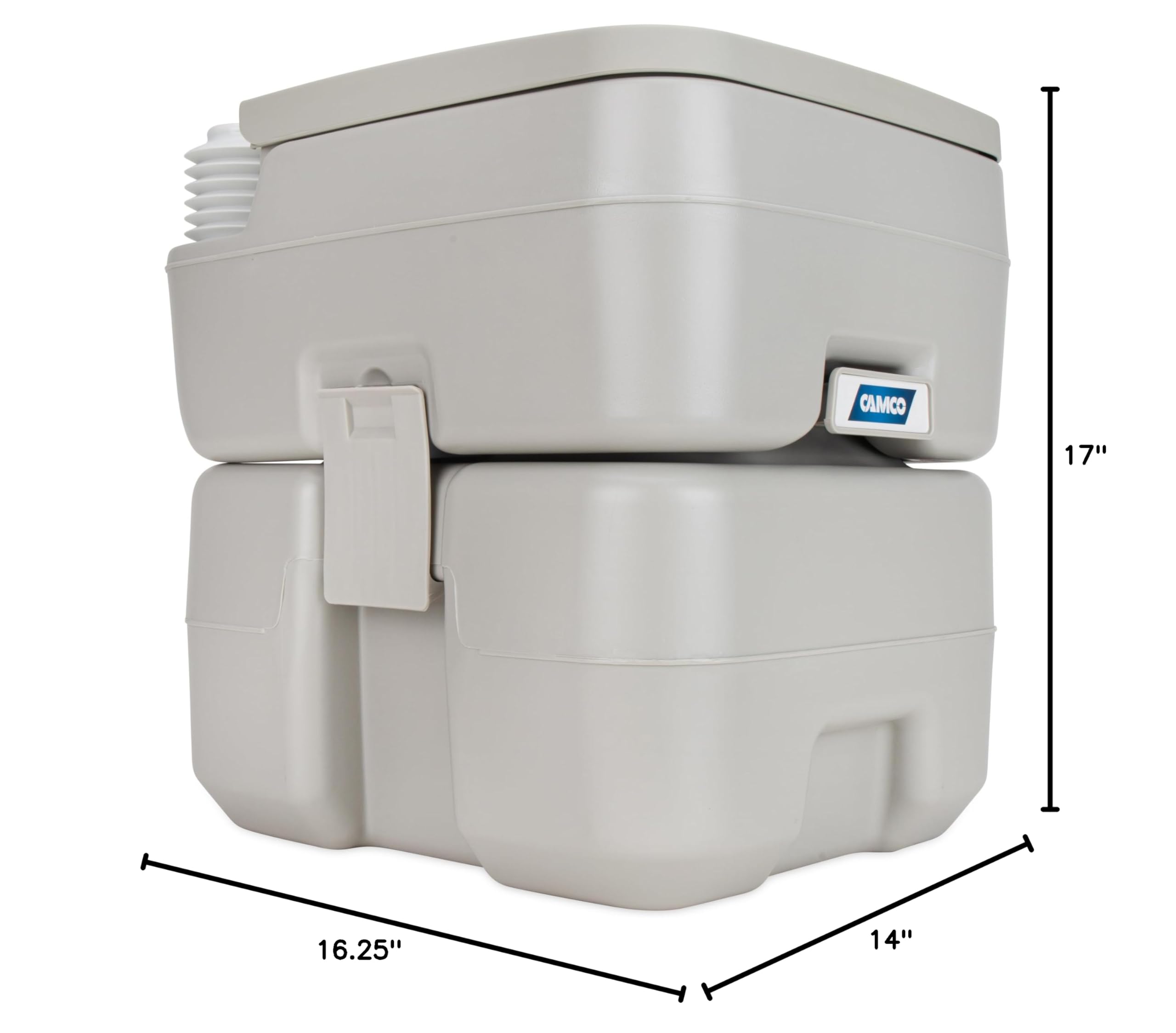 Camco durable polymer texture detail highlighting easy-clean, long-lasting finish