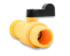 Camco brass fittings close-up offering corrosion resistance and secure connections