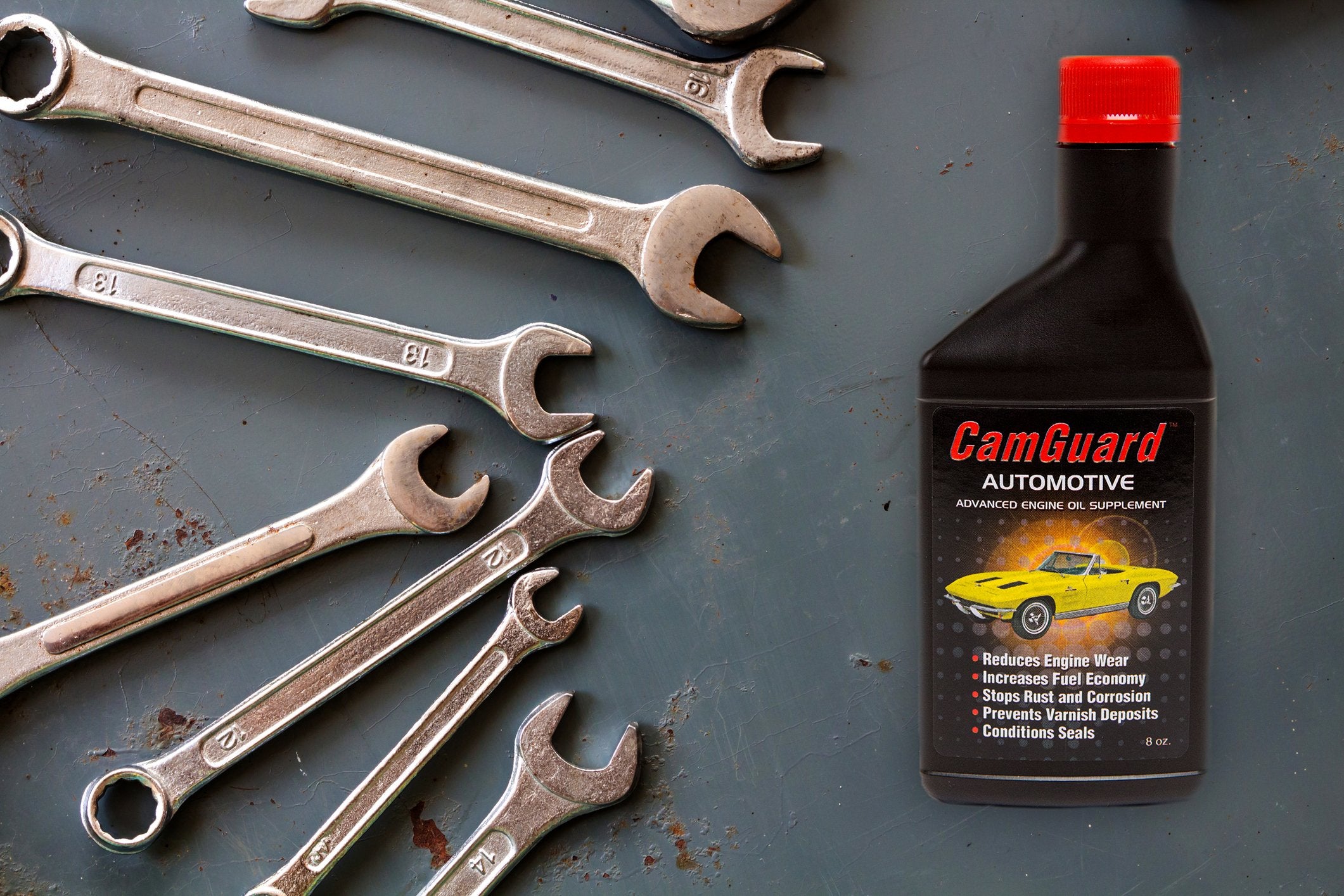 Visualization of CamGuard conditioning a rubber seal to reduce leaks