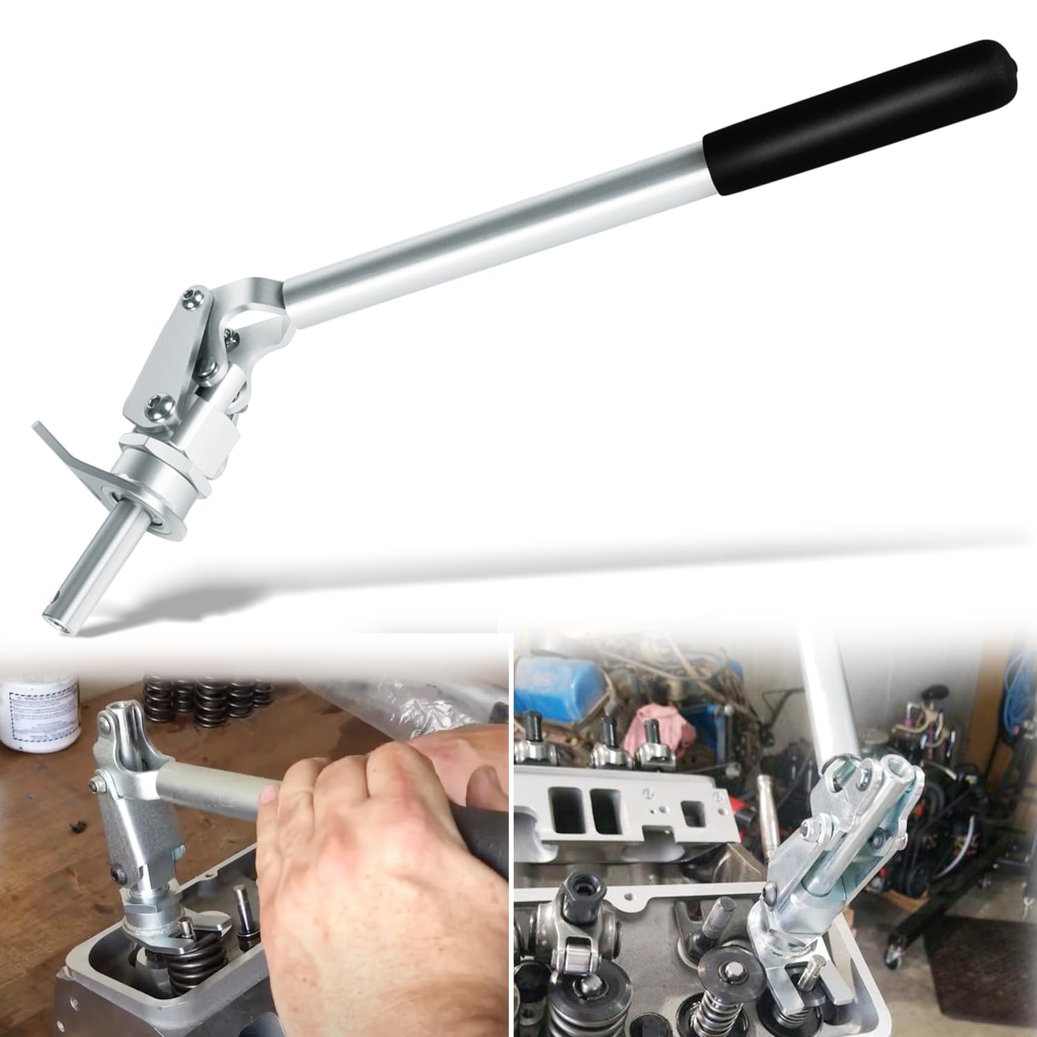 Camoo 66784 front view showing full compressor tool and leverage benefits