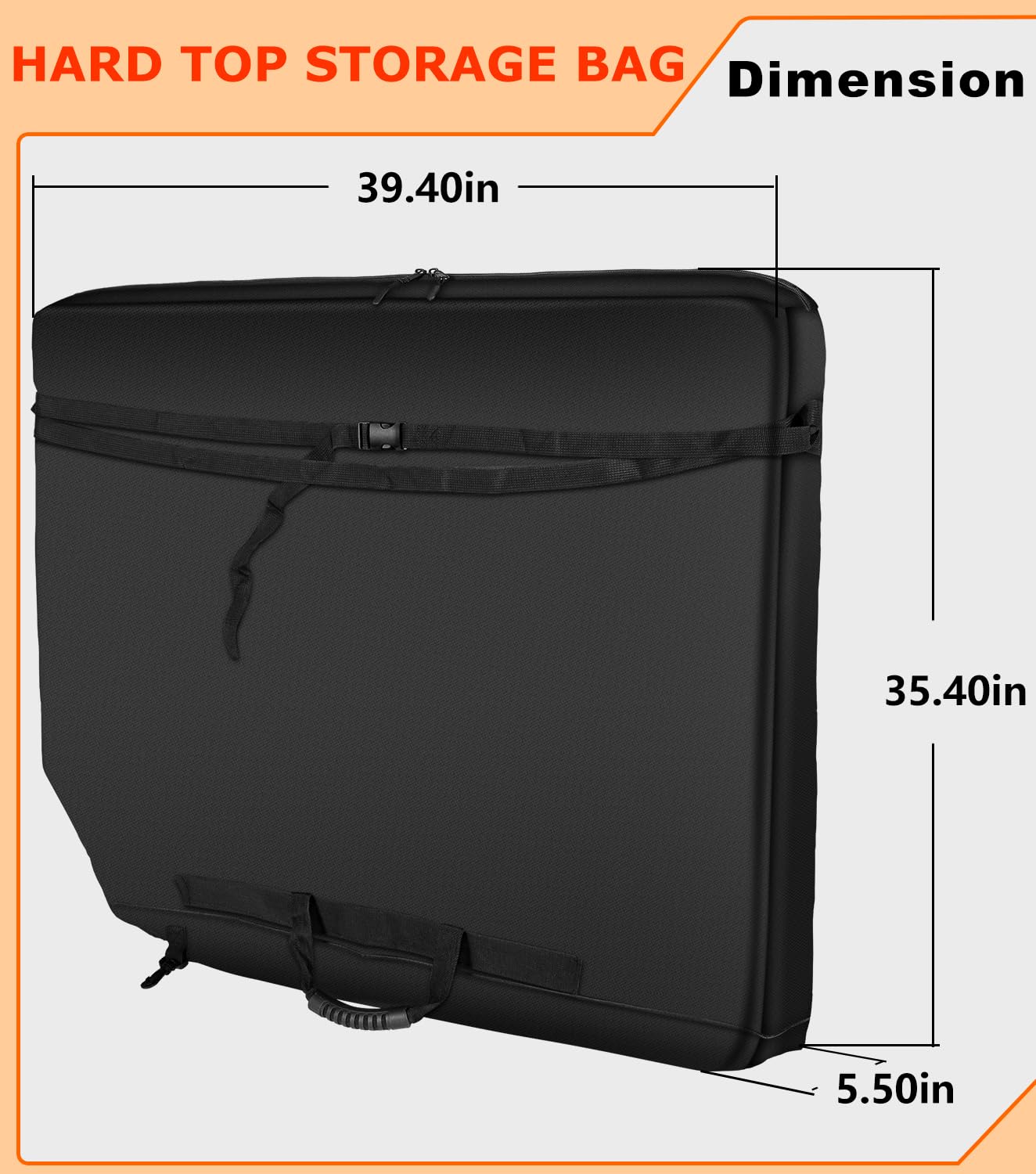 Camoo interior pockets holding folded freedom panels separately