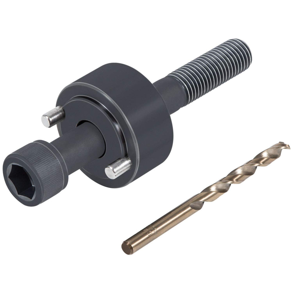 Camoo installed dowel pin in crankshaft and balancer showing reliable anti-slip fit