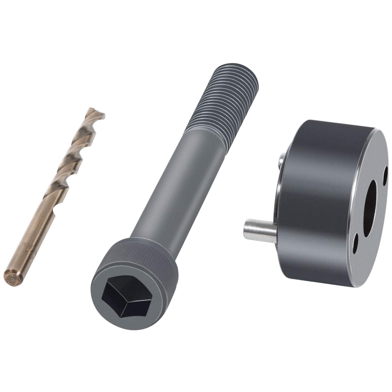 Camoo size comparison next to wrench showing compact kit scale for easy storage