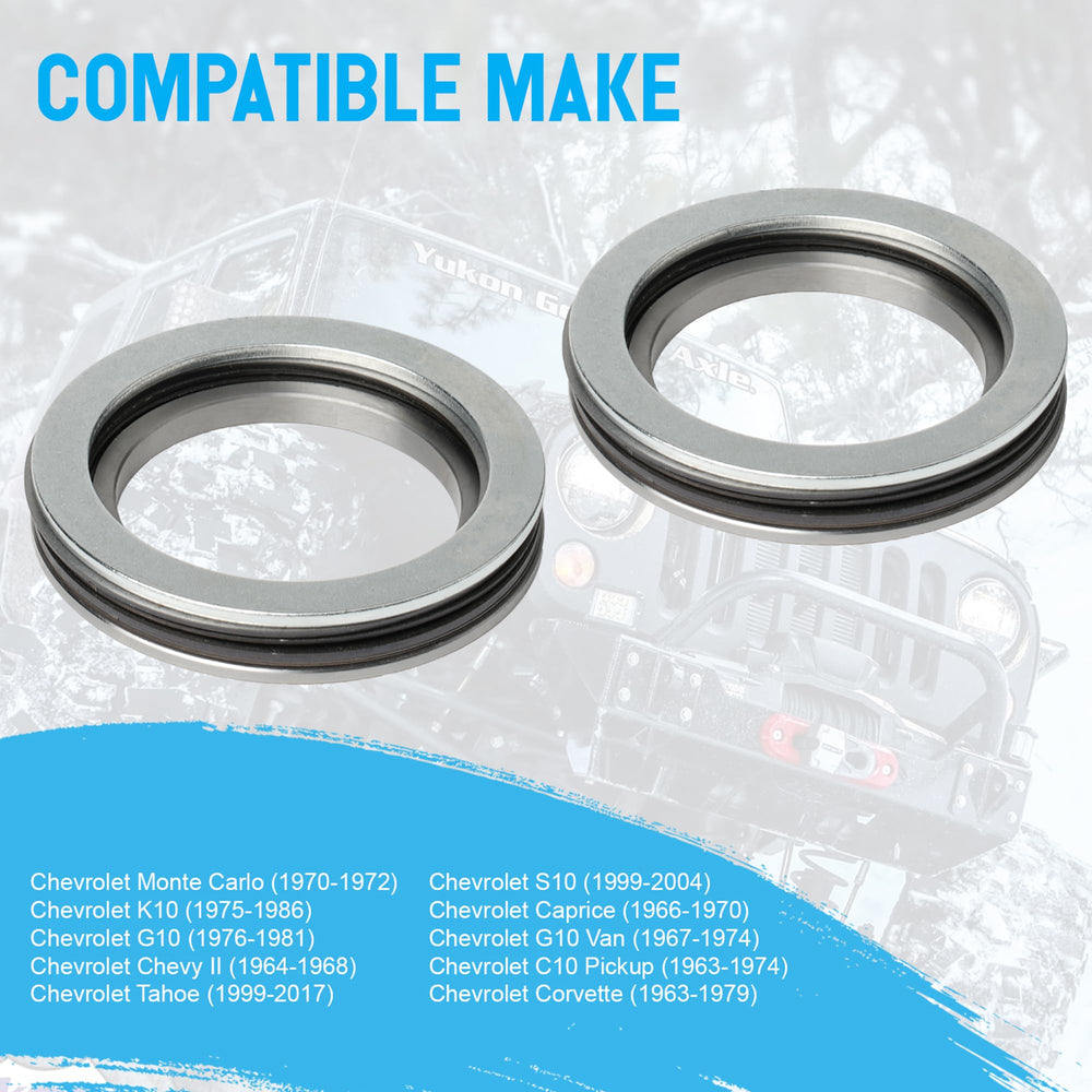 Camotokiit shims being installed in an axle housing demonstrating real-world application benefit