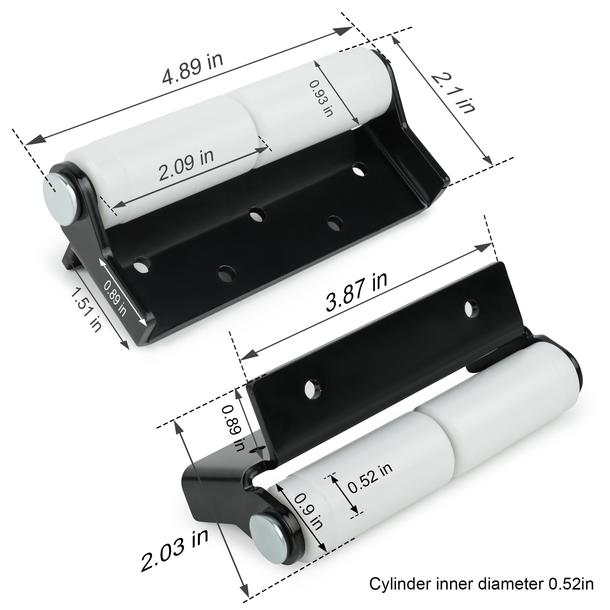 Camotokiit steel bracket detail highlighting black powder-coated finish for corrosion resistance