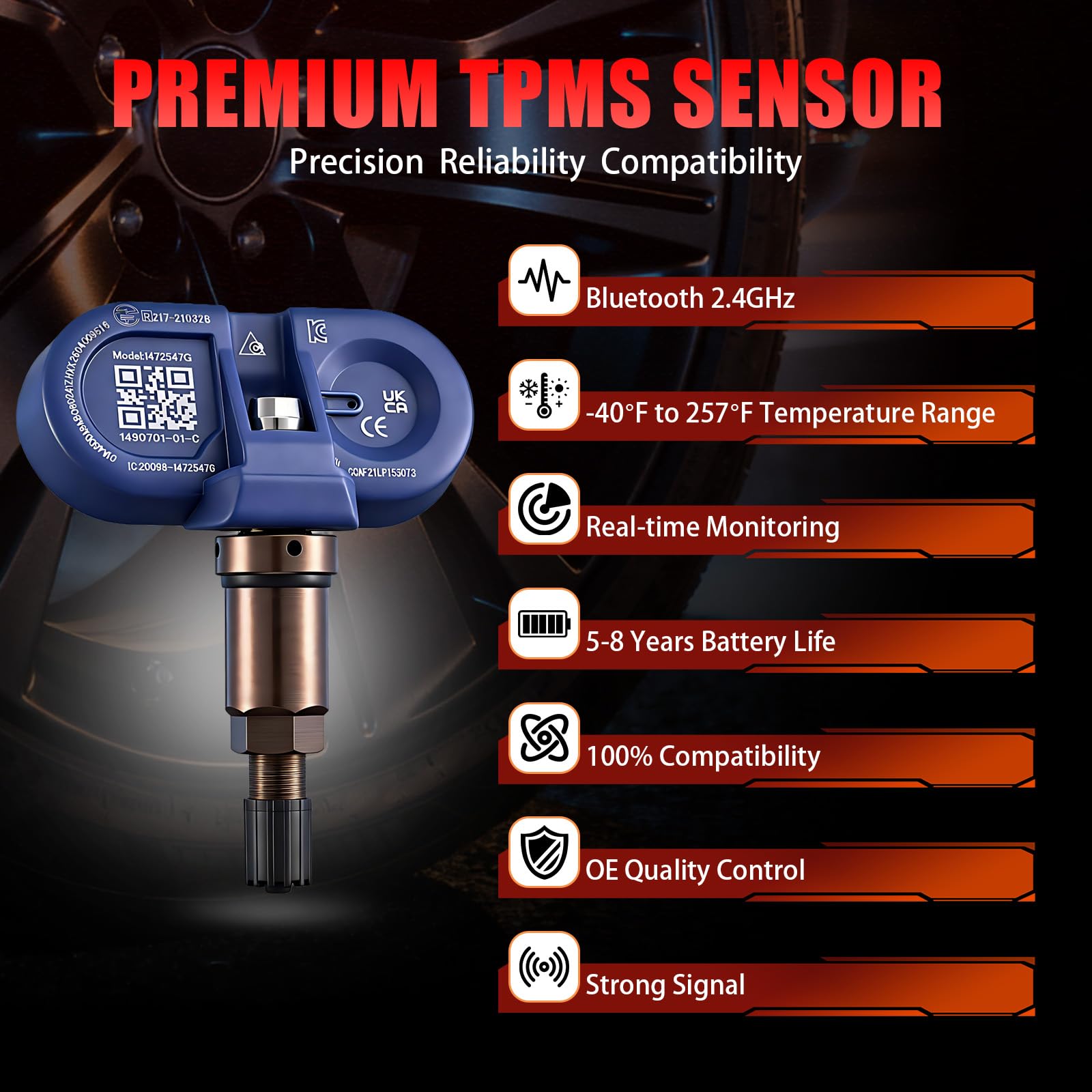 Cangecit sensor body detail displaying durable electronics and reliable readings
