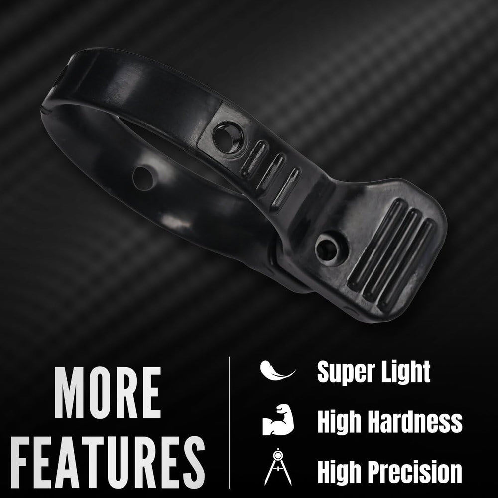 Canitu rear view showing clamp interface and accurate fit to twist grip