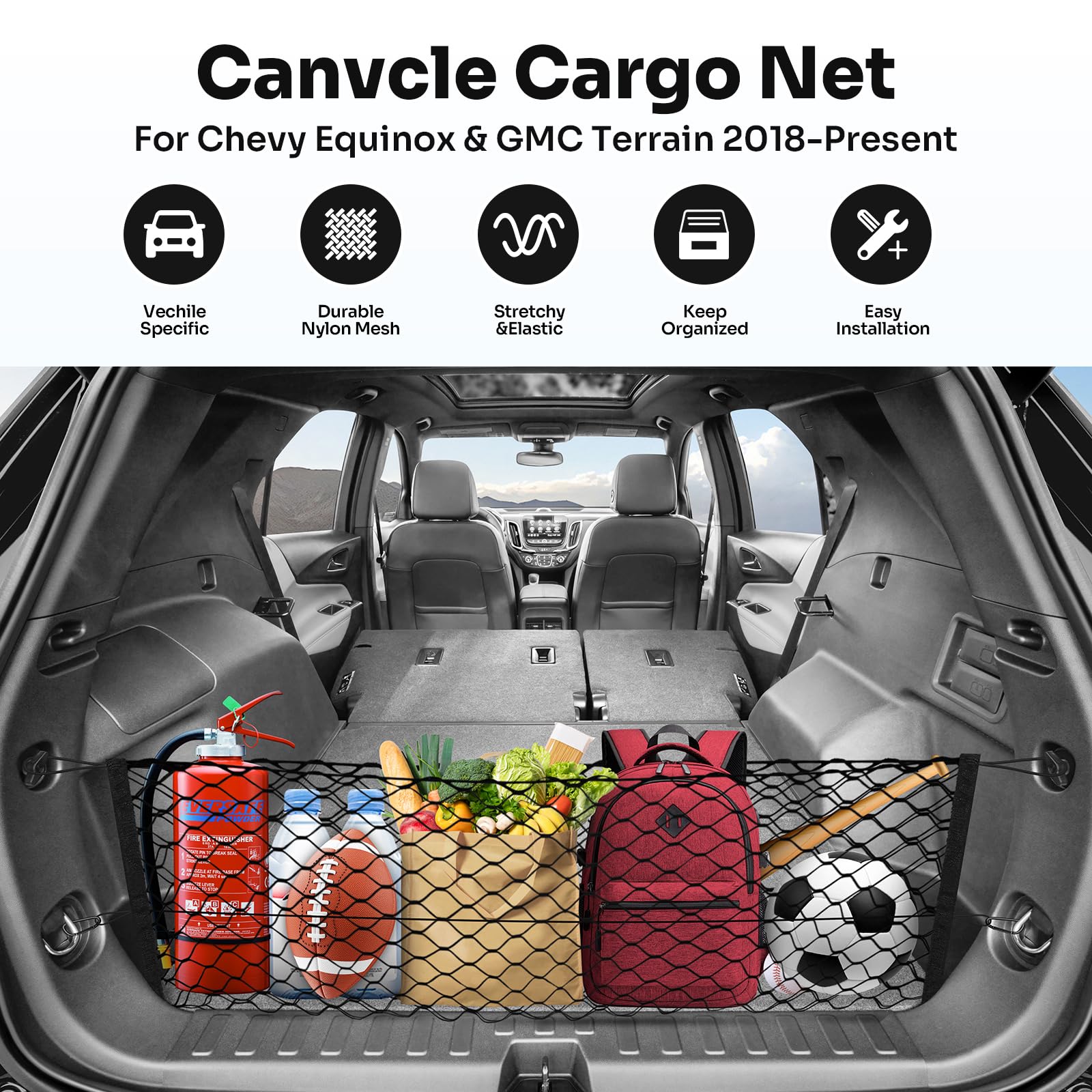 Canvcle double-layer mesh close-up showing durability and tear resistance