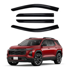 Canvcle front passenger side visor fitted, showing seamless factory look and improved shade