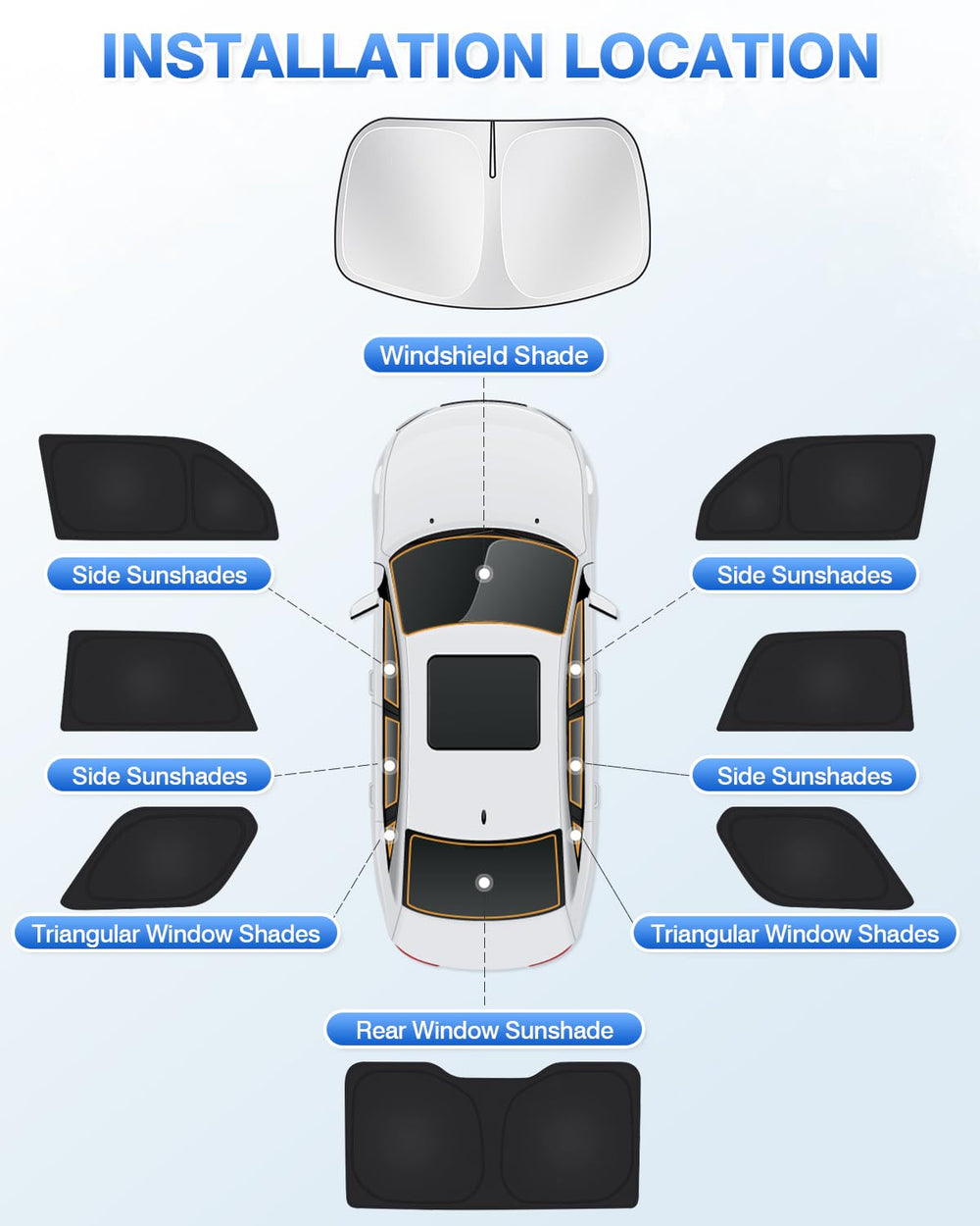Canvcle quarter window cover detail demonstrating precise fit and ease of installation