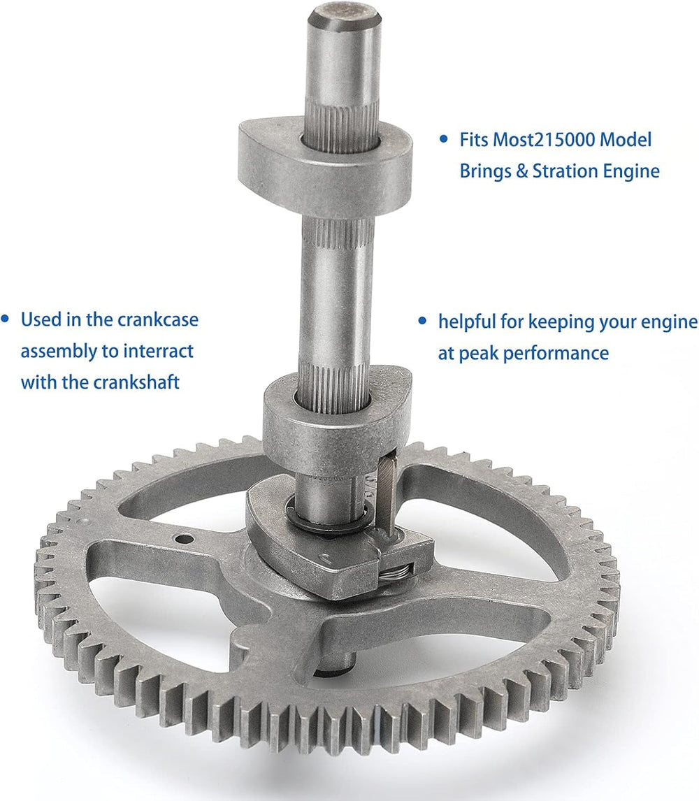 CANZILLA camshaft held in hand to show scale and solid aftermarket build quality