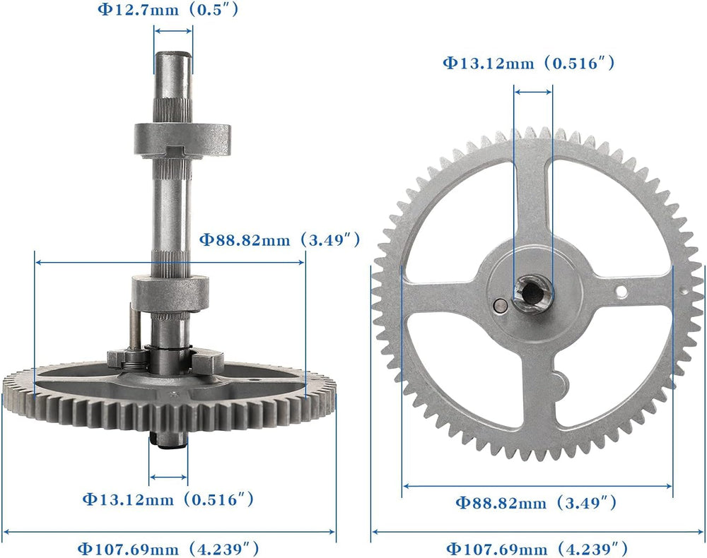 CANZILLA camshaft installed in a small engine demonstrating restored valve timing