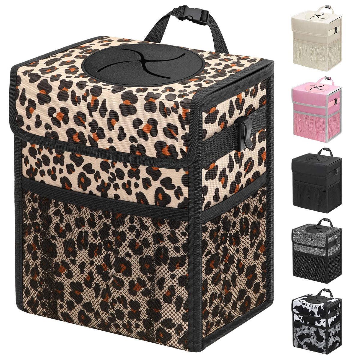 Capolo front view showing closed lid and compact design for neat interior