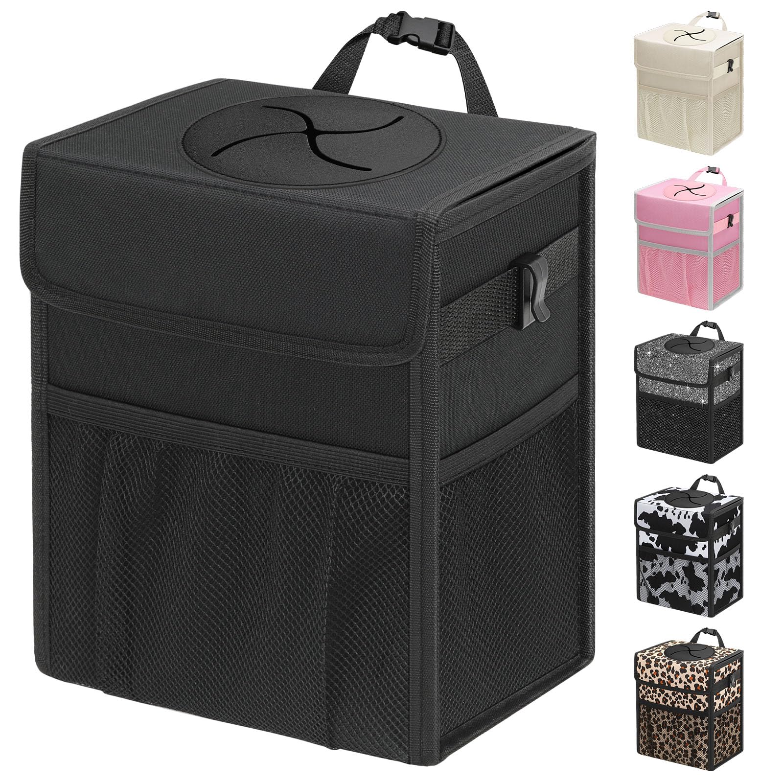 Capolo front view with lid closed showing tidy containment benefit