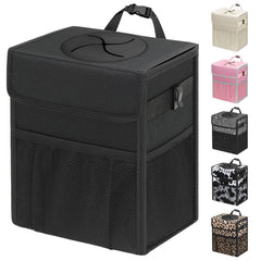 Capolo front view with lid closed showing tidy containment benefit