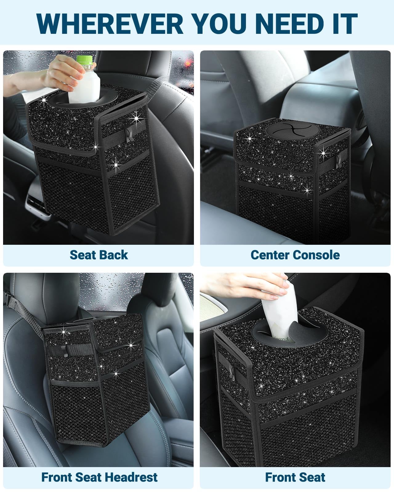 Capolo next to water bottle showing compact 3-gallon capacity benefit