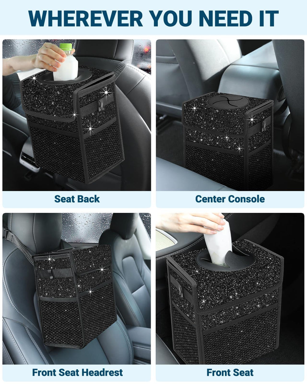 Capolo next to water bottle showing compact 3-gallon capacity benefit