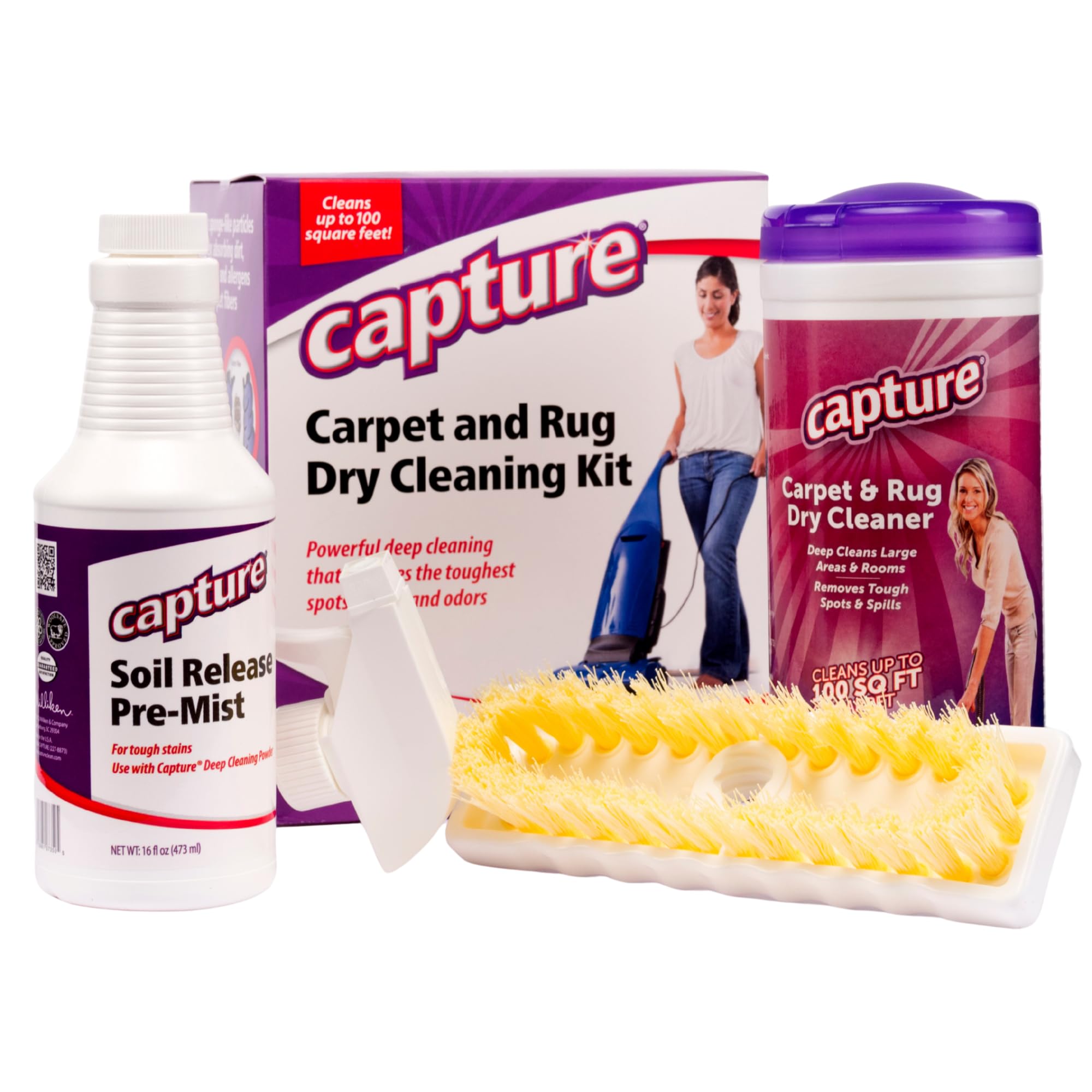 Capture kit front packaging showing contents and quick benefits