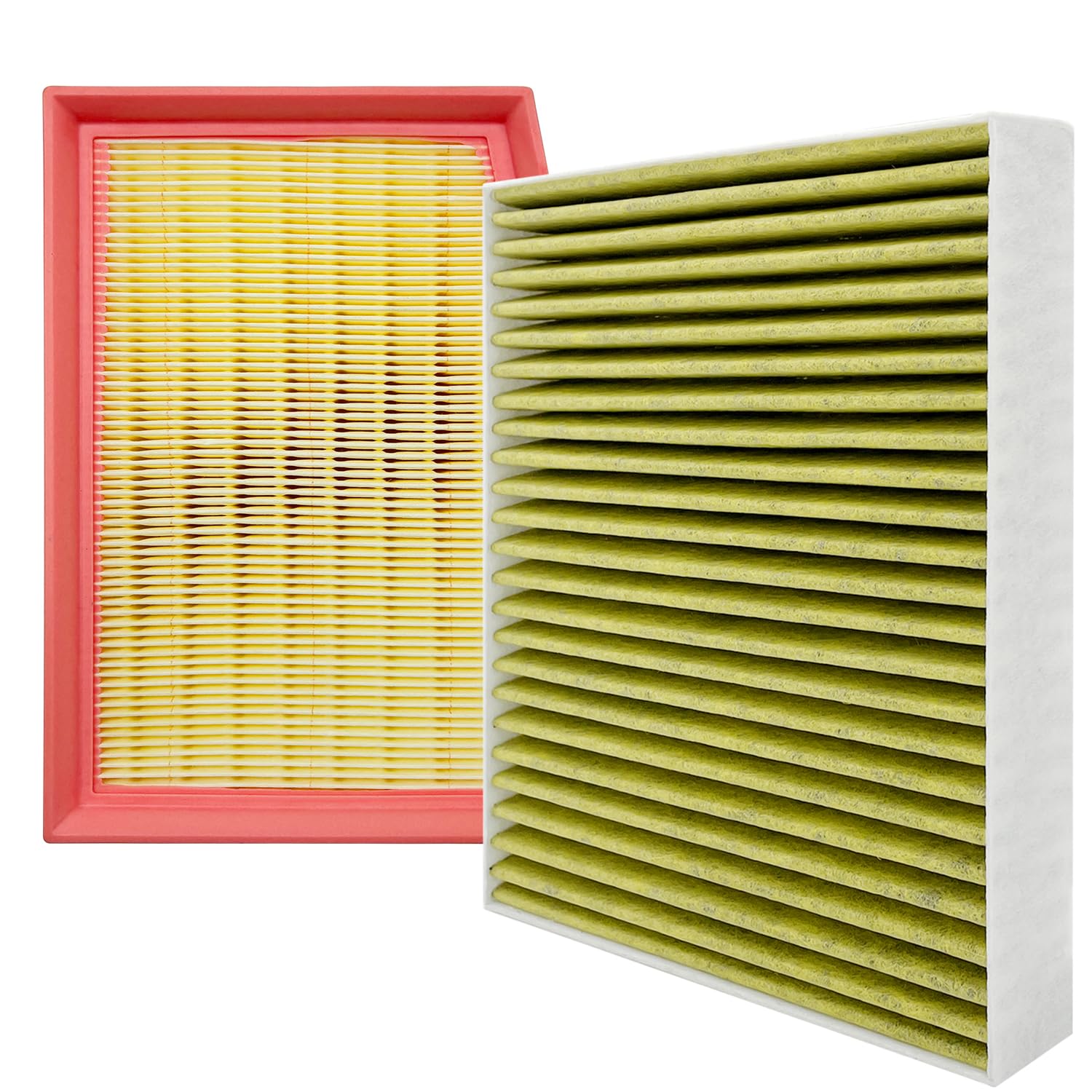 Capume front packaging showing both cabin and engine filters and clear branding benefit: easy recognition