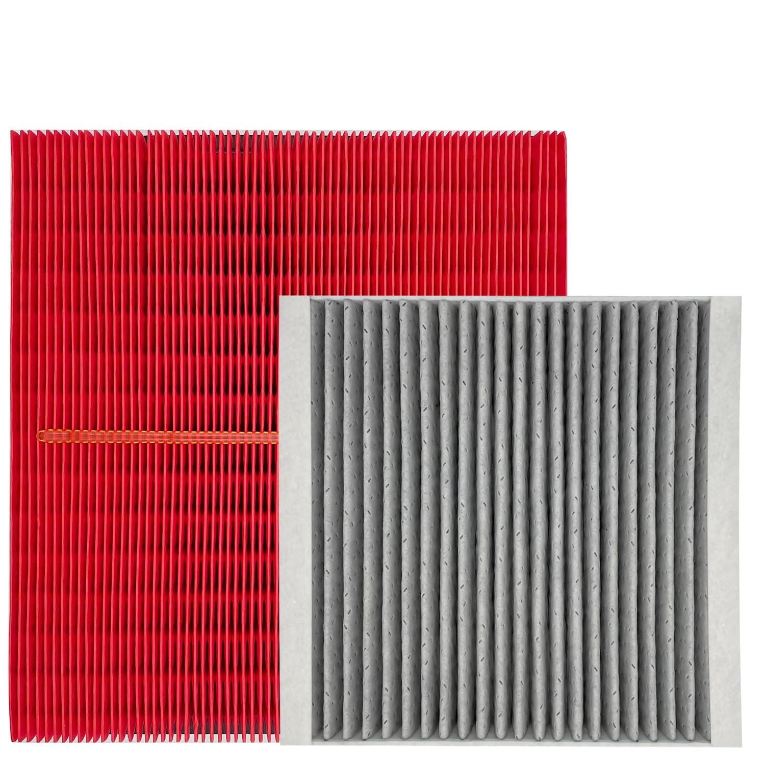 Capume filters in a parked car scene illustrating improved cabin comfort on drives