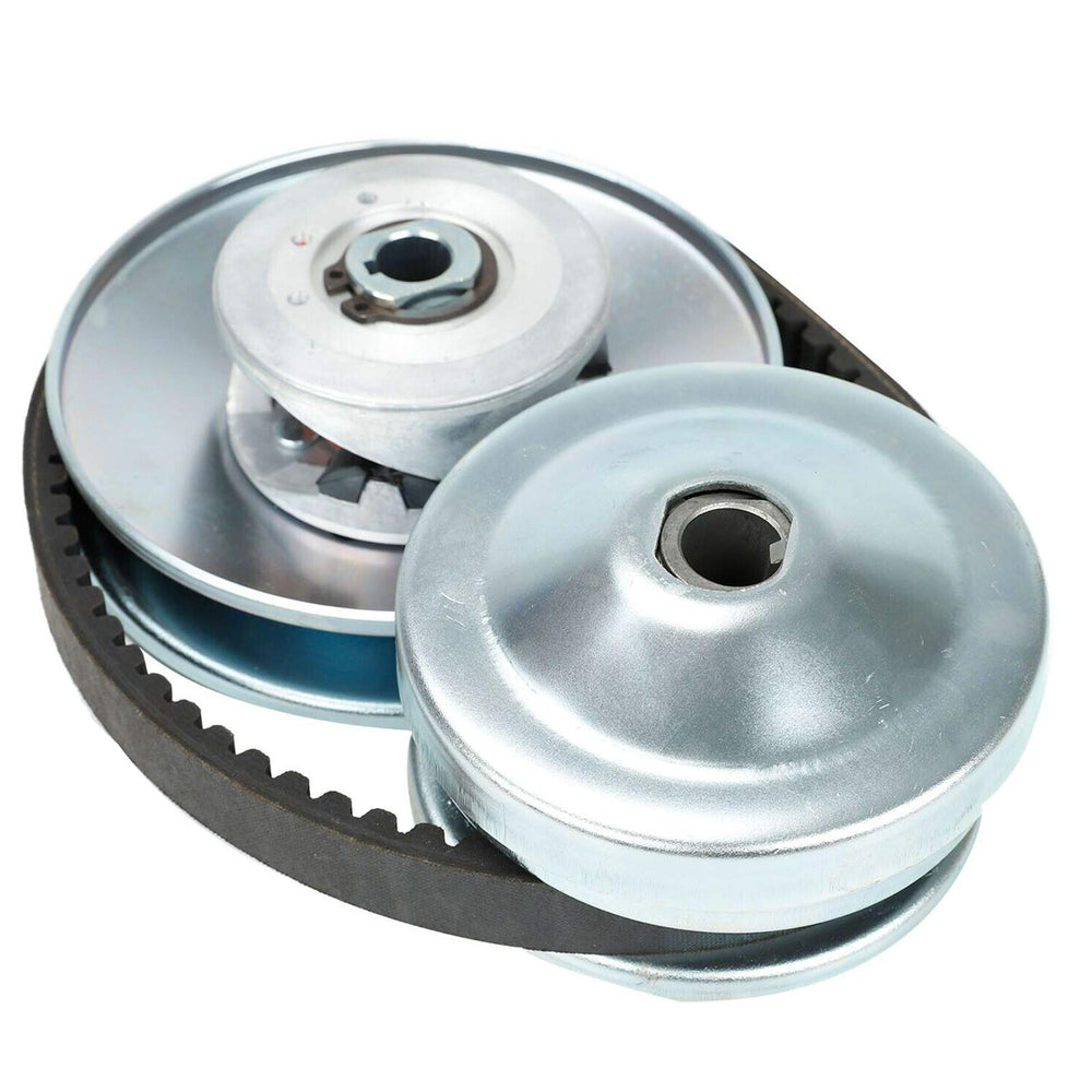 caqeg close-up of 6-inch driven pulley highlighting accurate diameter for fit