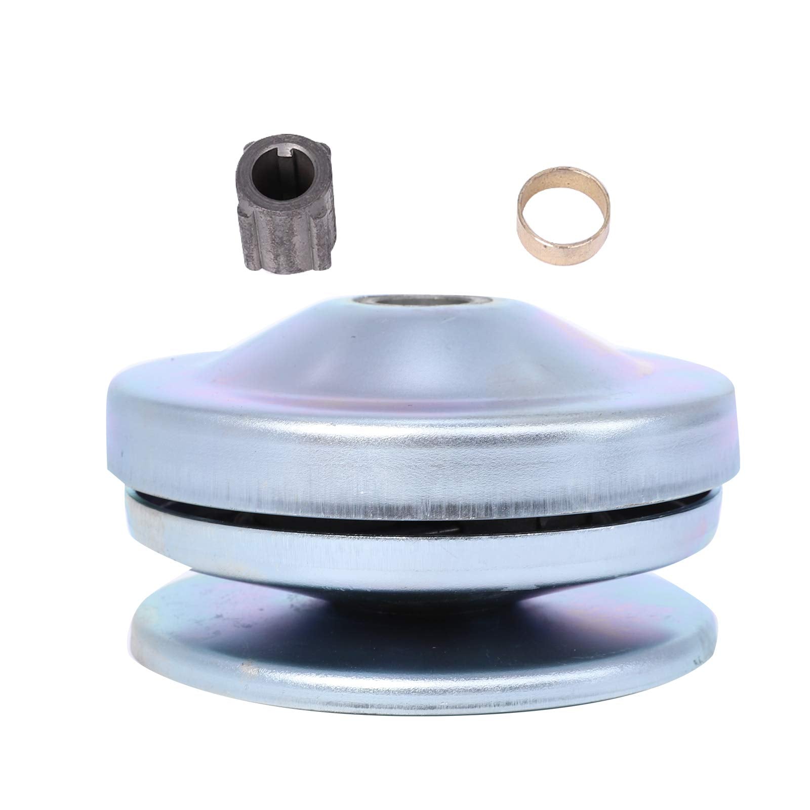 caqeg clutch next to ruler for scale showing precise dimensions and fitment confidence