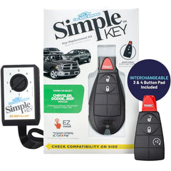 Car Keys Express front packaging showing kit components and compatibility benefits