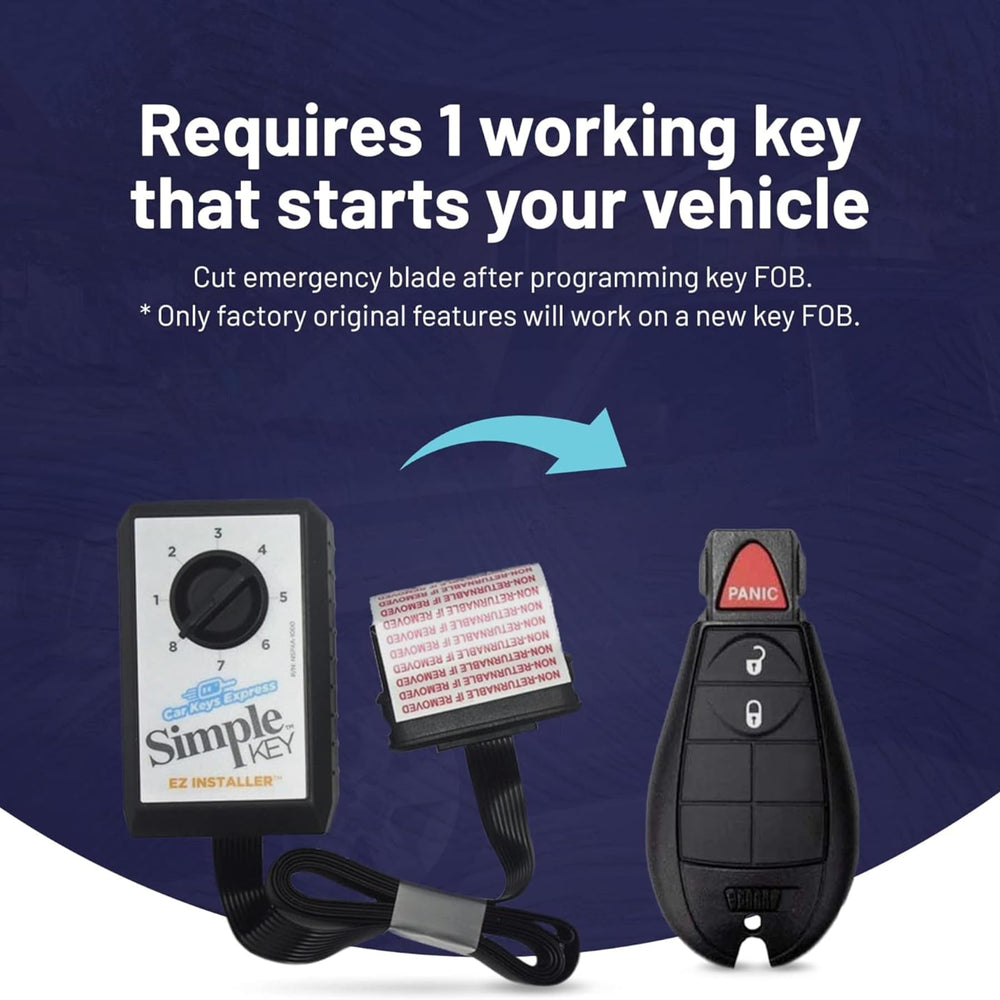 Car Keys Express internal electronics module visible for programming convenience