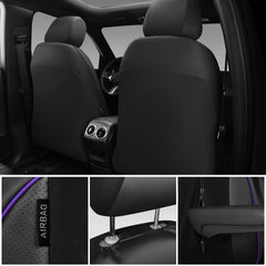 CAR PASS 3D foam cross-section detail showing supportive cushioning for long drives