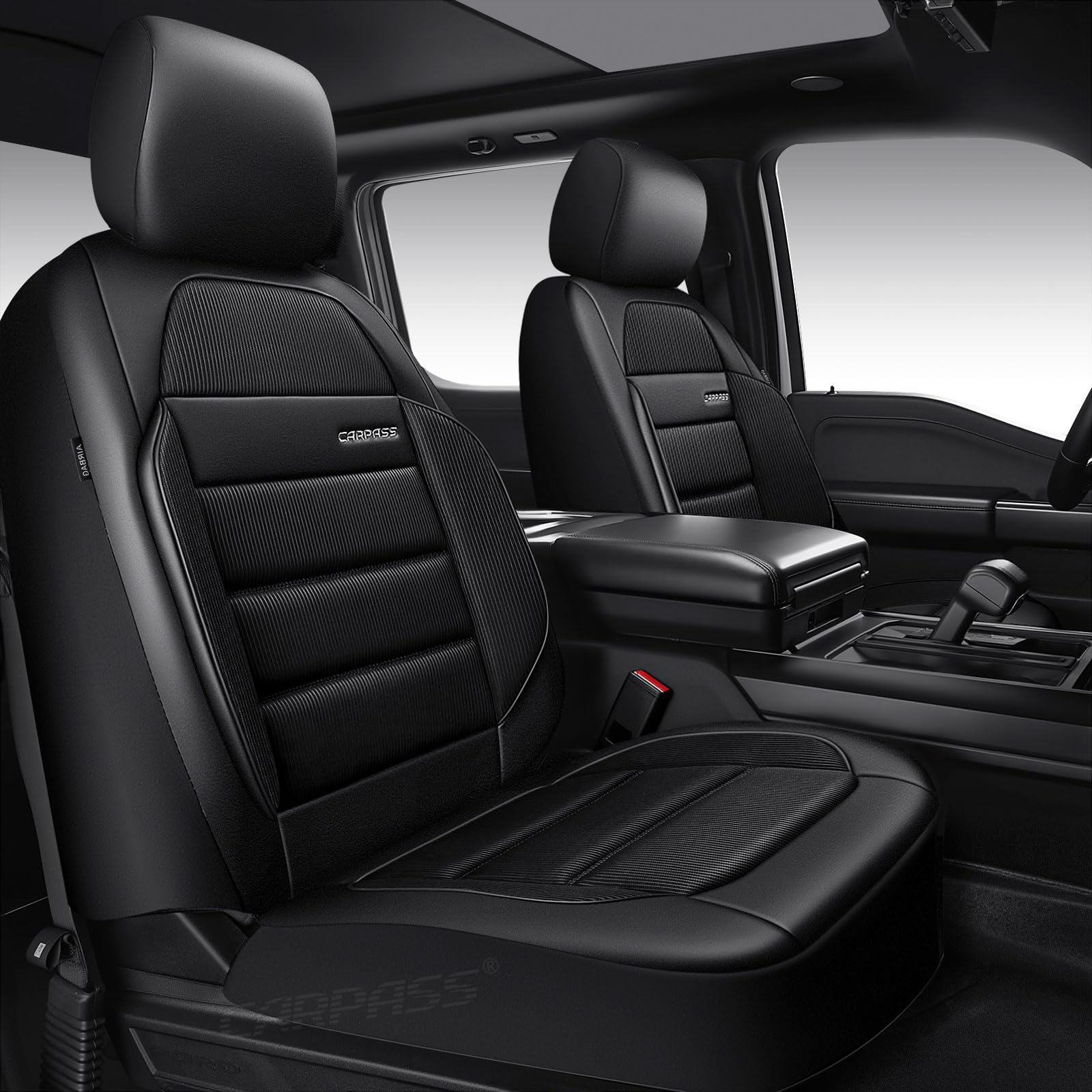 CAR PASS airy mesh close-up illustrating breathable texture and cooler seating