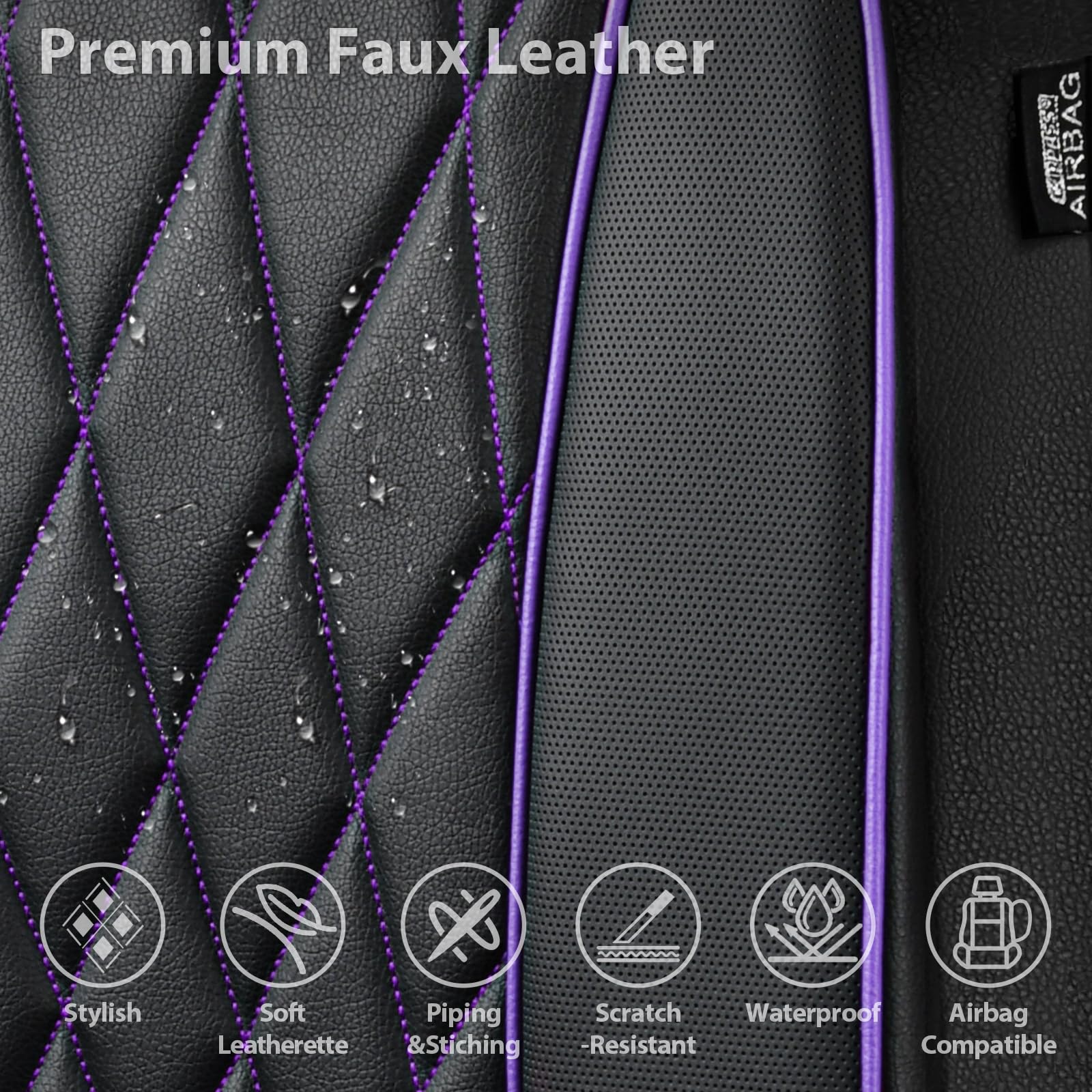 CAR PASS armrest and airbag openings showing safety-compatible design