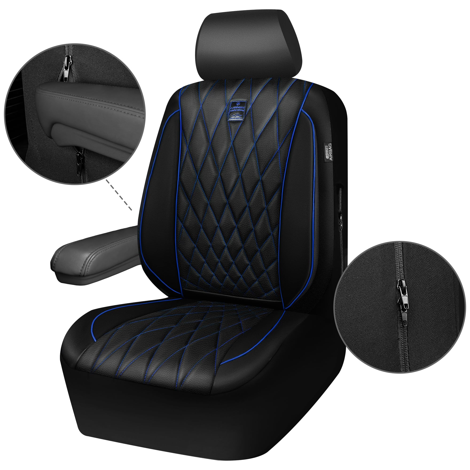 CAR PASS armrest and center console fit showing tailored fit and comfort