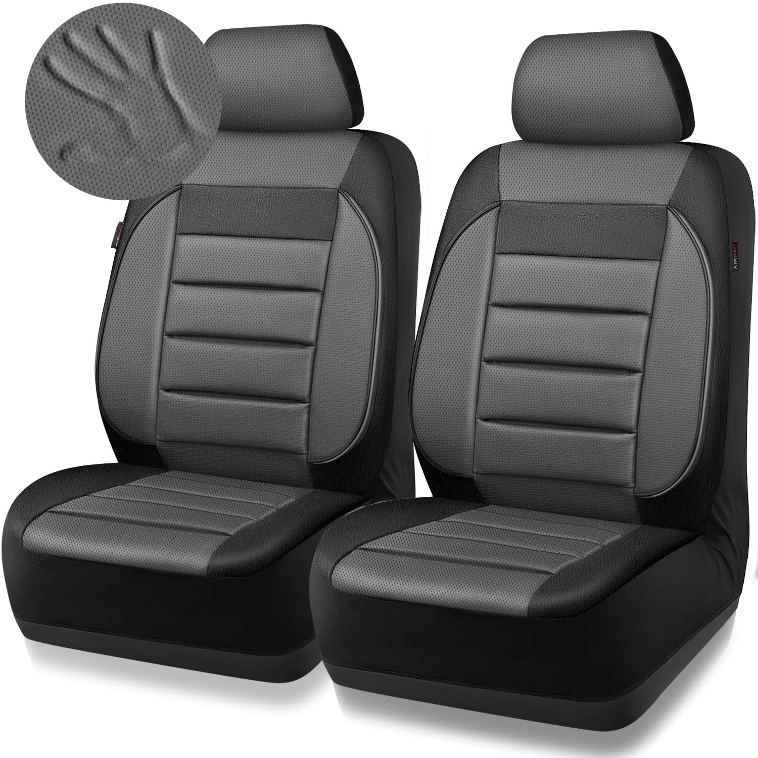 CAR PASS close-up of 3D foam texture offering ergonomic back support