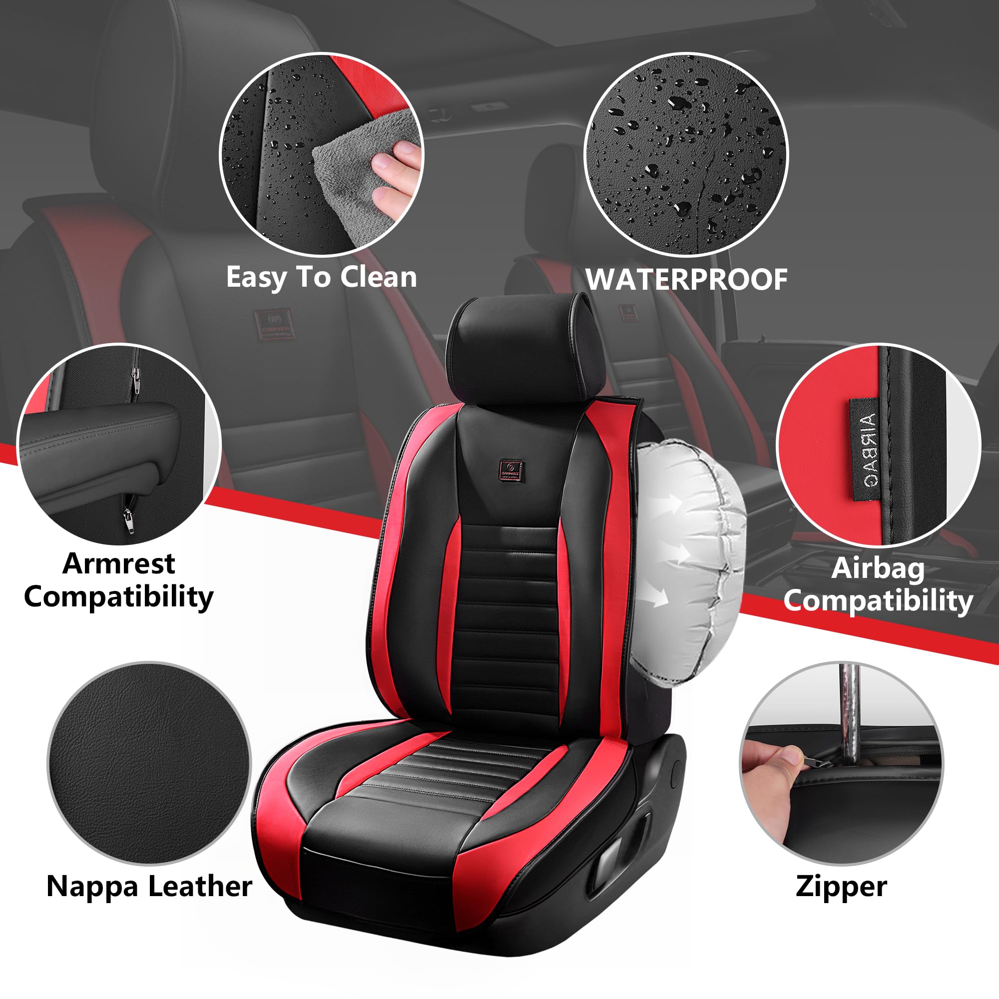 CAR PASS close-up of Nappa leather texture highlighting durability