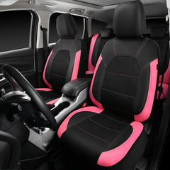 CAR PASS close-up of quilted leather texture offering breathable comfort
