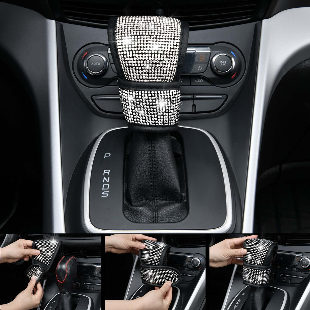 CAR PASS cup holder coasters protect holders while adding sparkle
