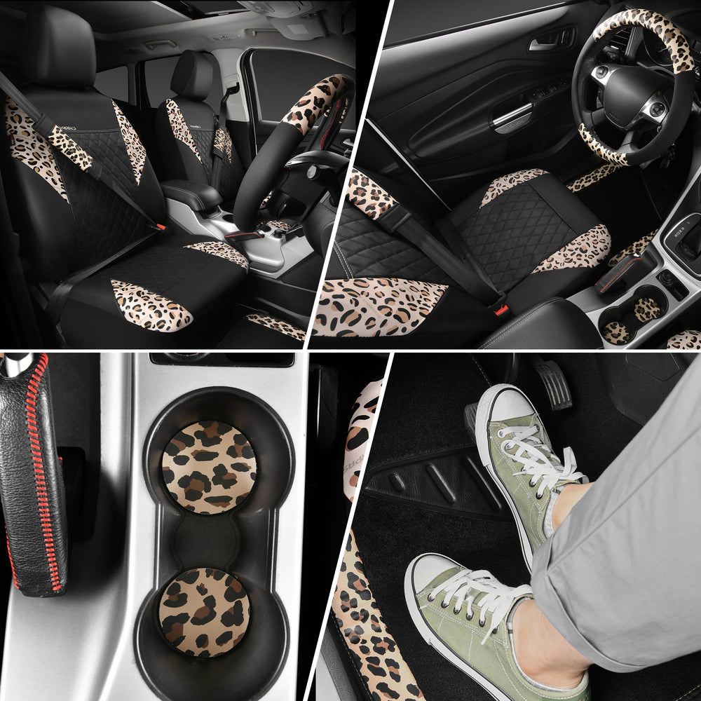 CAR PASS floor mats fitted in footwell for dirt and spill protection