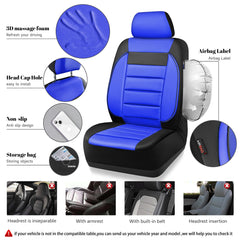 CAR PASS 3D foam back support close-up improving driving comfort