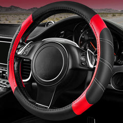 CAR PASS front view of black-red cover showing sporty design and instant interior upgrade