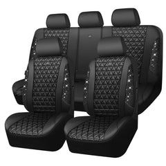 CAR PASS front seat cover installed showing glamorous protection and style
