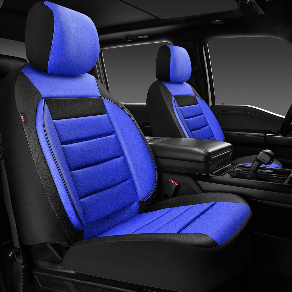 CAR PASS front seat covers installed, protecting and upgrading interior