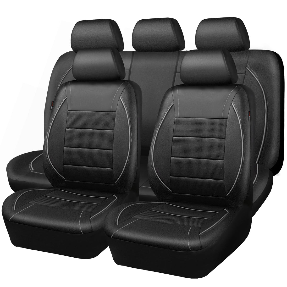 CAR PASS front seat full set installed showing clean fit and protection