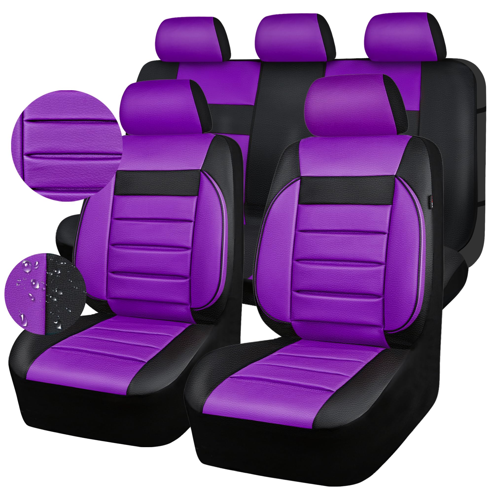 CAR PASS front seat full view showing upgraded style and protection