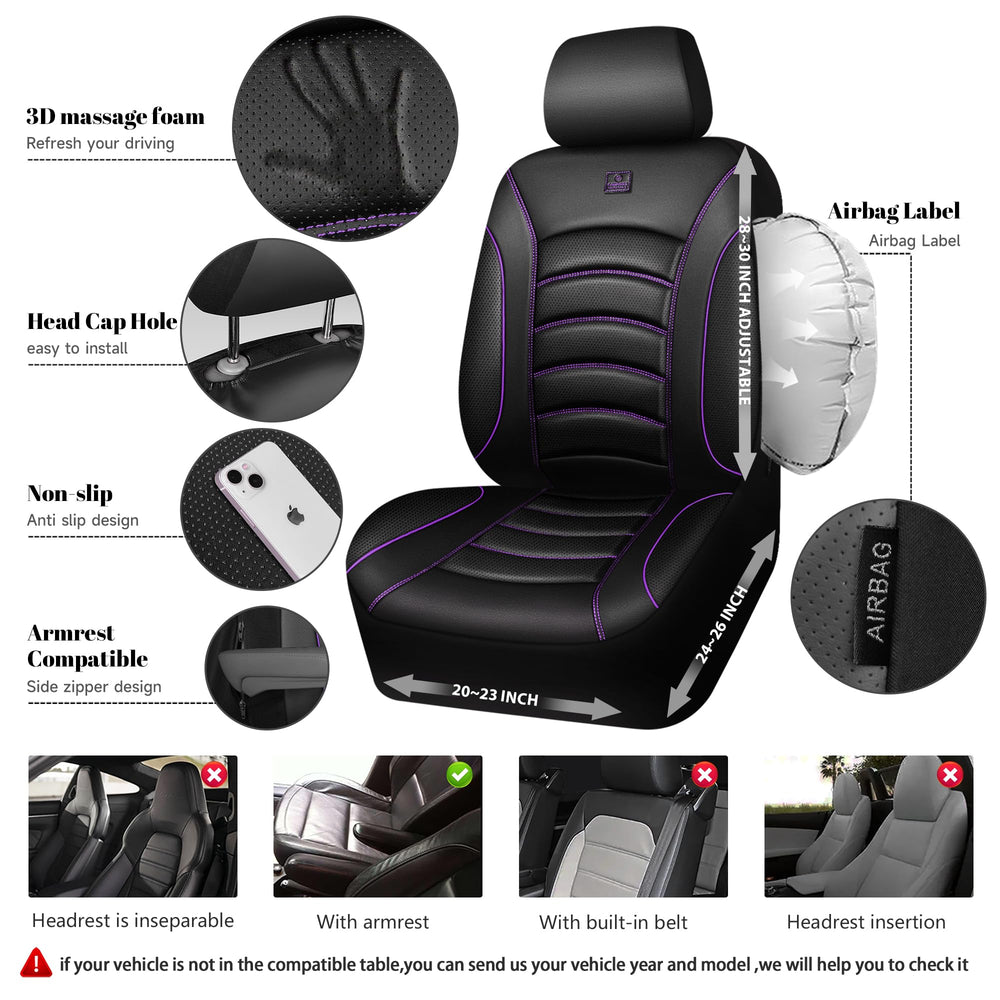 CAR PASS front seat installed in SUV demonstrating universal fit and refined appearance